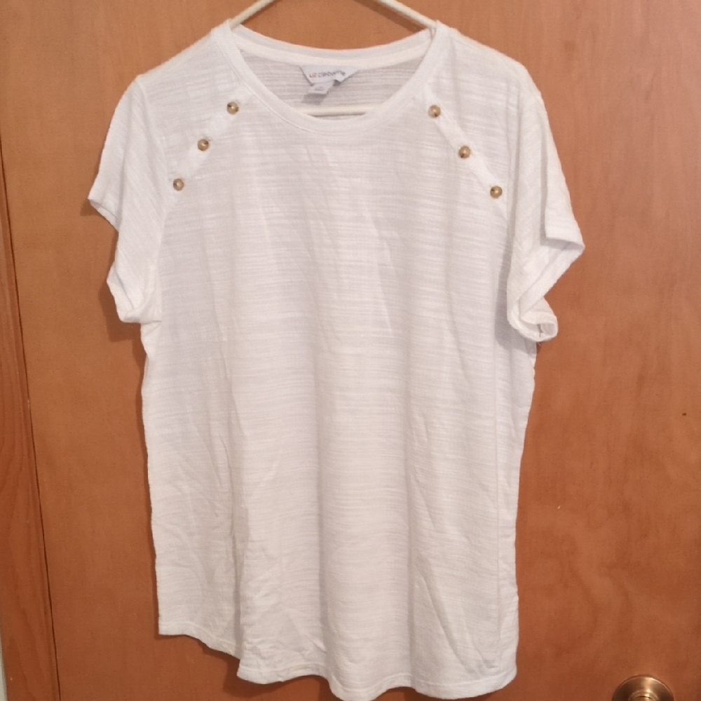 Liz Claiborne White Top